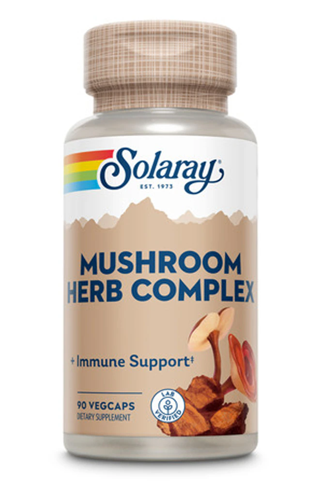 Solaray Mushroom Herb Complex -- 90 VegCaps
