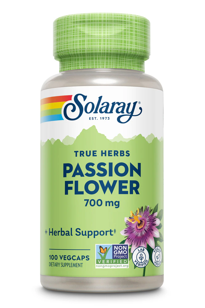 Solaray Passion Flower -- 700 mg - 100 VegCaps