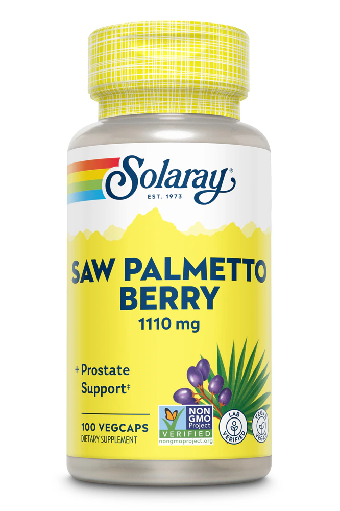 Solaray Saw Palmetto Berry -- 1110 mg - 100 VegCaps