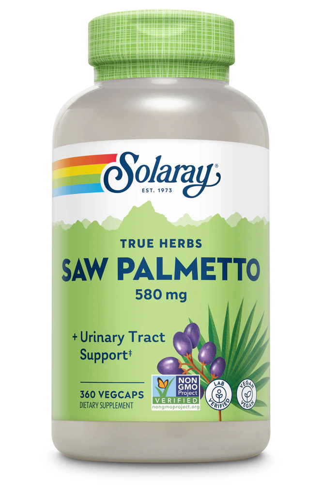 Solaray Saw Palmetto Whole Berry -- 580 mg - 360 VegCaps