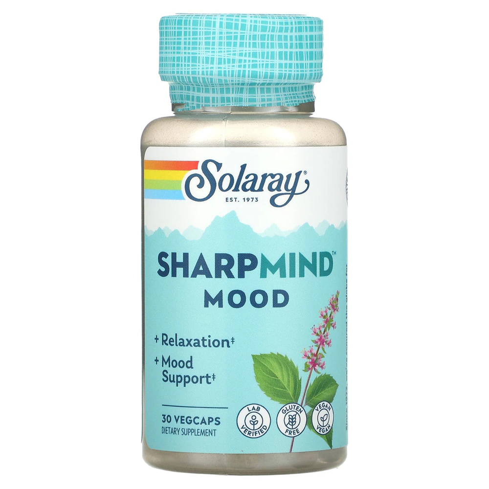 Solaray Sharpmind Mood -- 30 VegCaps