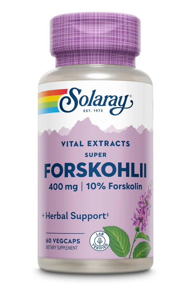 Solaray Super Forskohilii -- 400 mg - 60 Vegetarian Capsules