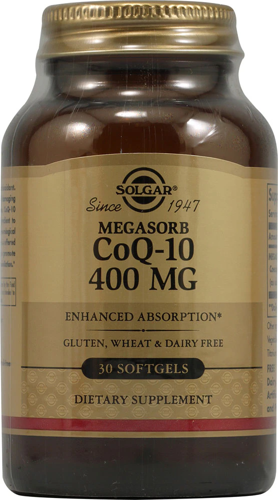 Solgar CoQ-10 -- 400 mg - 30 Softgels