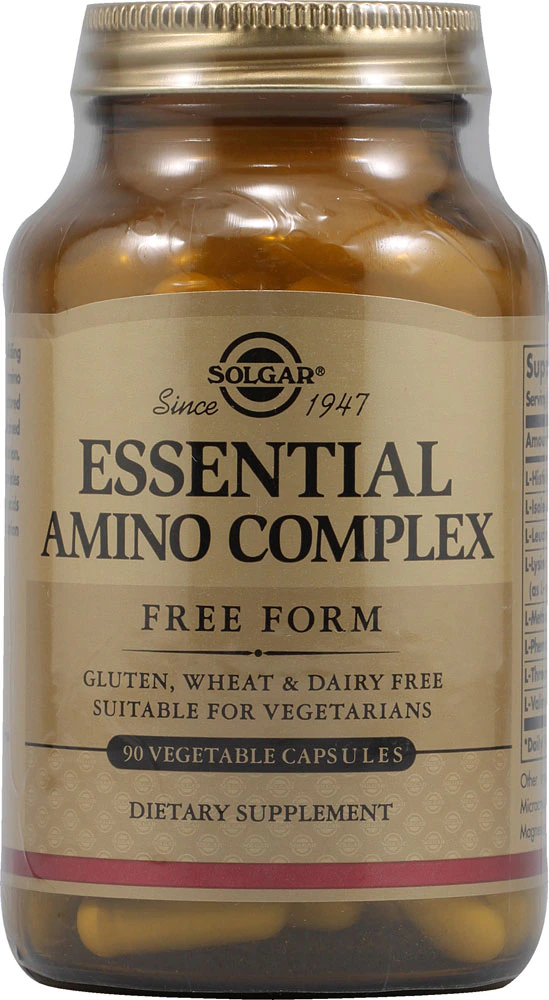 Solgar Essential Amino Complex -- 90 Vegetable Capsules