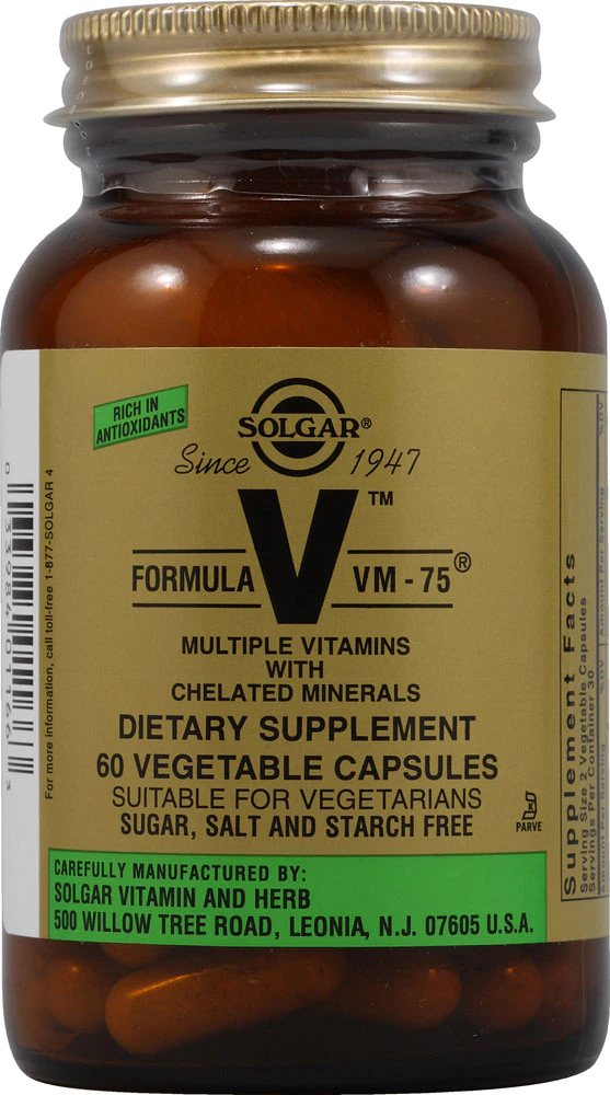 Solgar Formula VM-75? -- 60 Vegetable Capsules