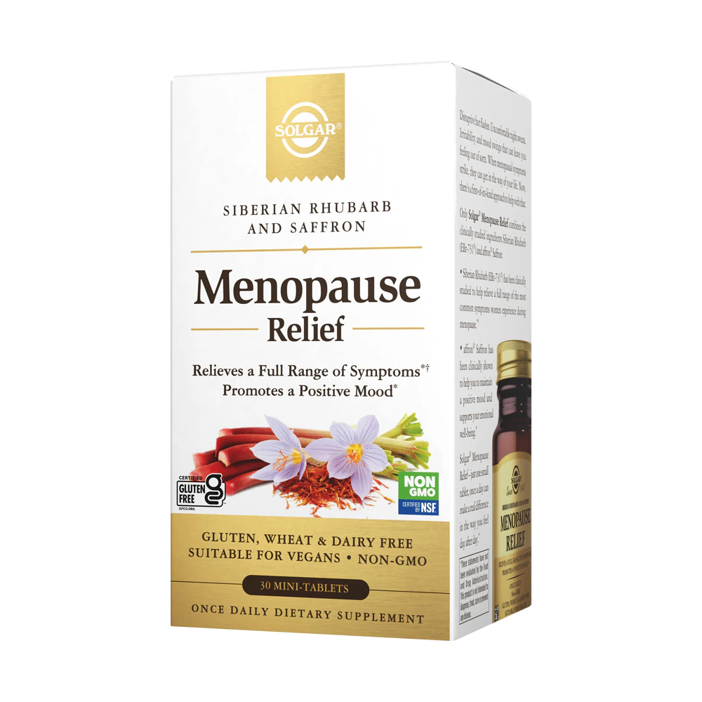 Solgar Menopause Relief -- 30 Mini Tablets