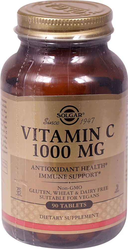 Solgar Vitamin C -- 1000 mg - 90 Tablets