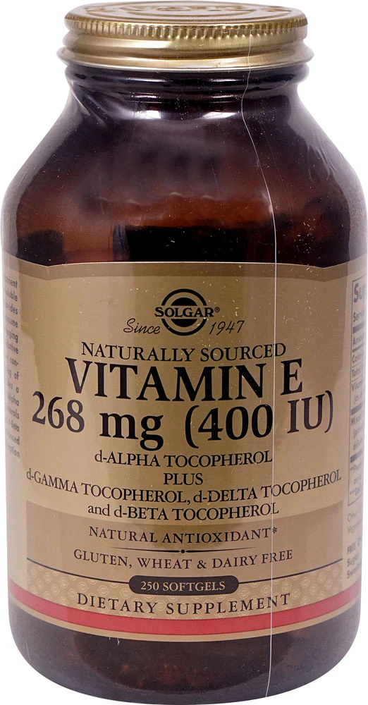 Solgar Vitamin E Complex -- 400 IU - 250 Softgels