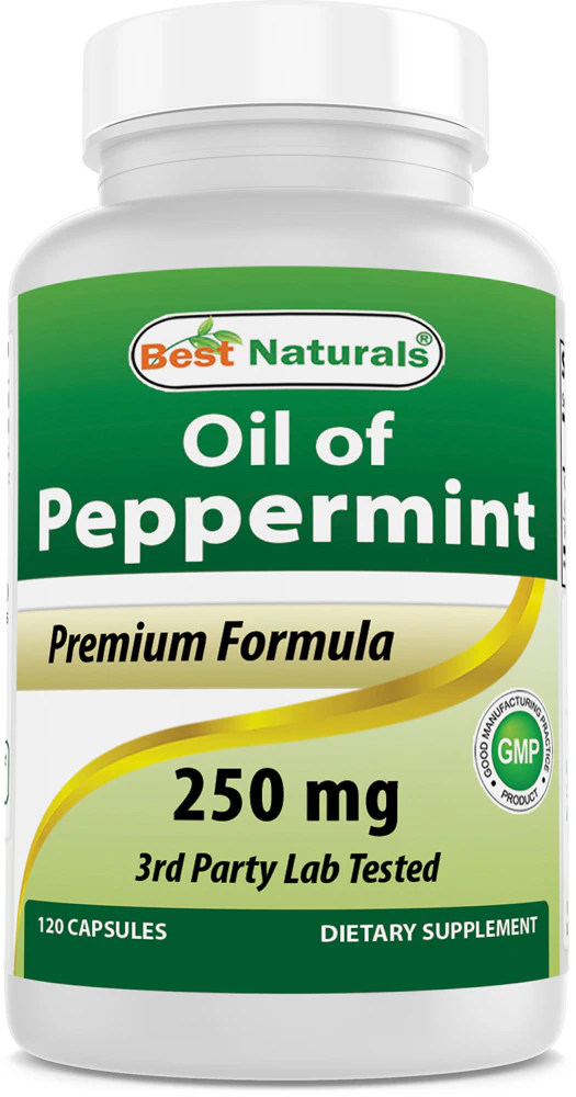 Best Naturals Oil of Peppermint -- 250 mg - 120 Capsules