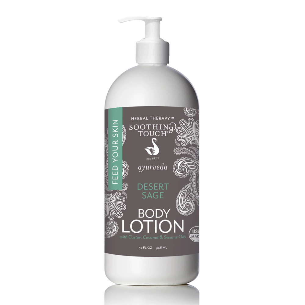 Soothing Touch Ayurveda Body Lotion Desert Sage -- 32 fl oz