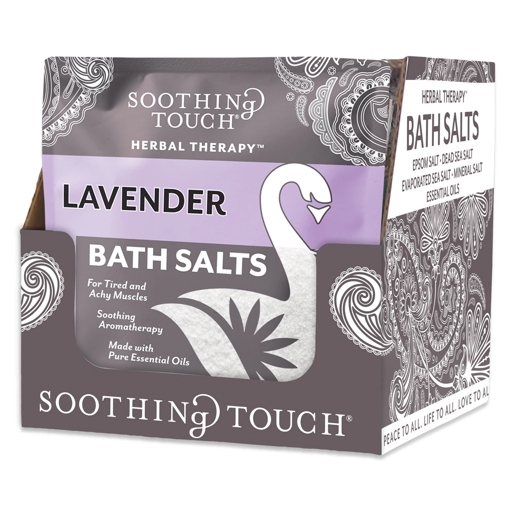 Soothing Touch Herbal Therapy Epsom Bath Salts - Lavender -- 8 oz