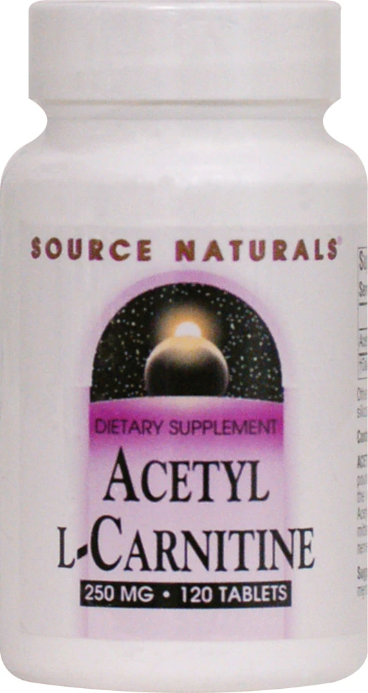 Source Naturals Acetyl L- Carnitine -- 250 mg - 120 Tablets