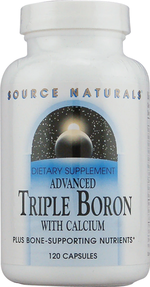 Source Naturals Advanced Triple Boron With Calcium? -- 120 Capsules