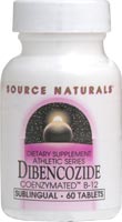 Source Naturals Athletic Series Dibencozide Coenzymated B-12 -- 60 Sublingual Tablets