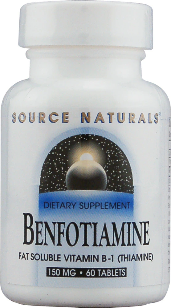Source Naturals Benfotiamine -- 150 mg - 60 Tablets