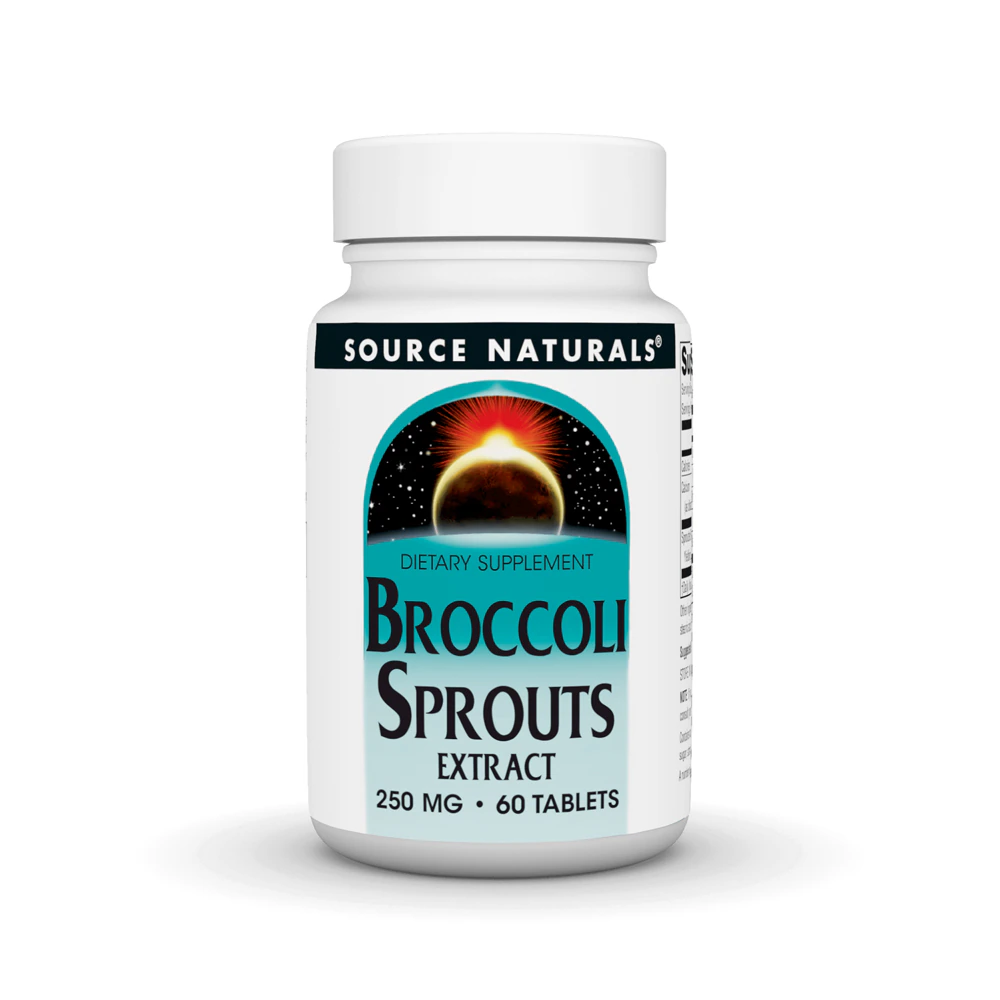 Source Naturals Broccoli Sprouts Extract -- 250 mg - 60 Tablets