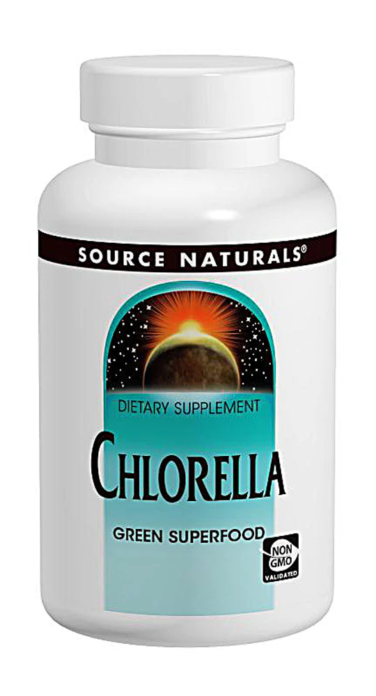 Source Naturals Chlorella -- 500 mg - 100 Tablets