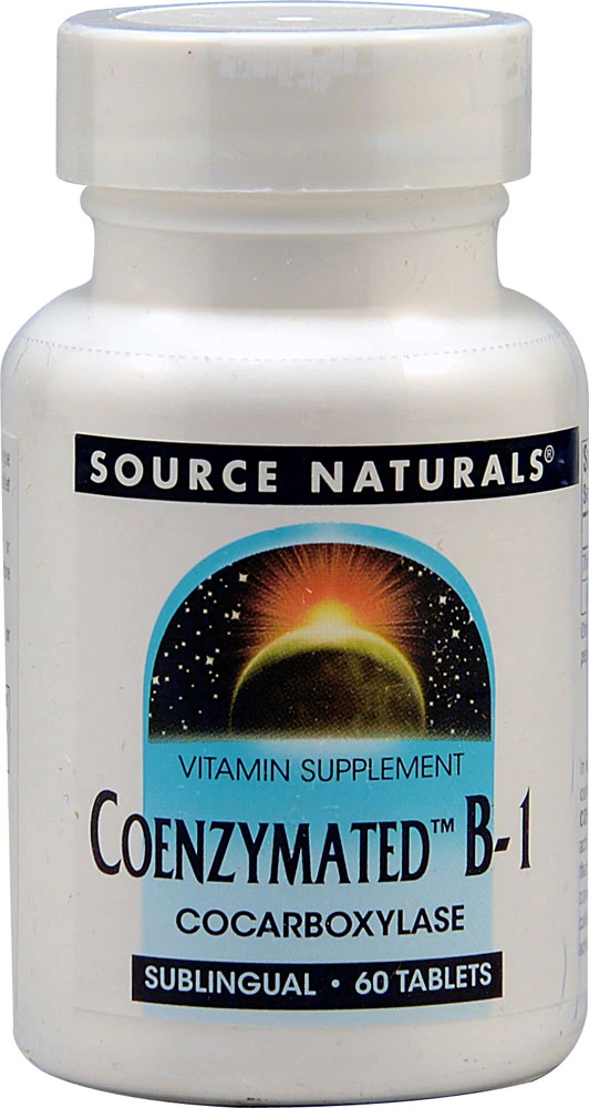 Source Naturals Coenzymated? B-1 -- 60 Lozenges