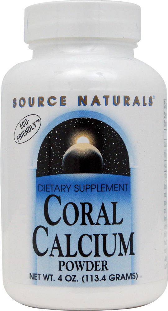 Source Naturals Coral Calcium Powder -- 4 oz