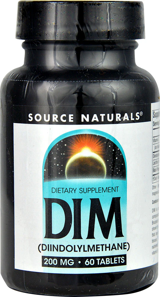 Source Naturals DIM -- 200 mg - 60 Tablets