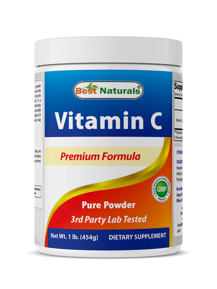 Best Naturals Vitamin C Pure Powder -- 1 lb