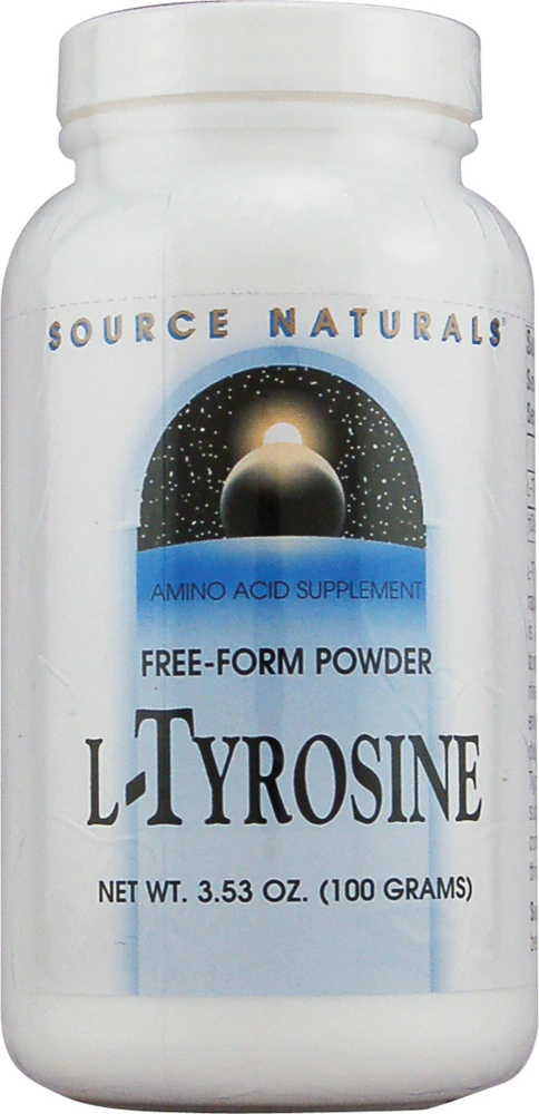 Source Naturals Free-Form L-Tyrosine Powder -- 3.53 oz