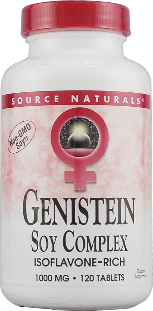 Source Naturals Genistein Soy Complex for Women -- 1000 mg - 120 Tablets