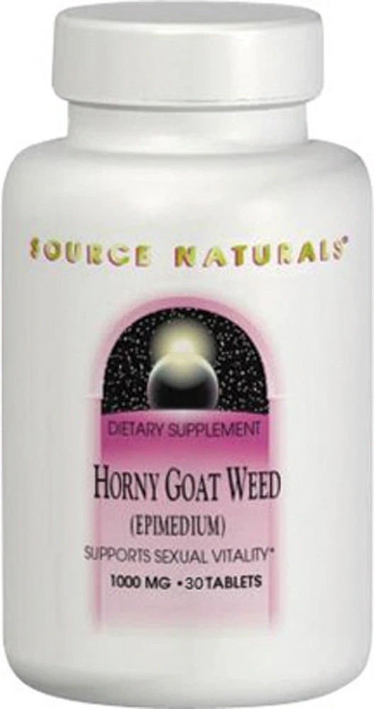 Source Naturals Horny Goat Weed -- 1000 mg - 30 Tablets