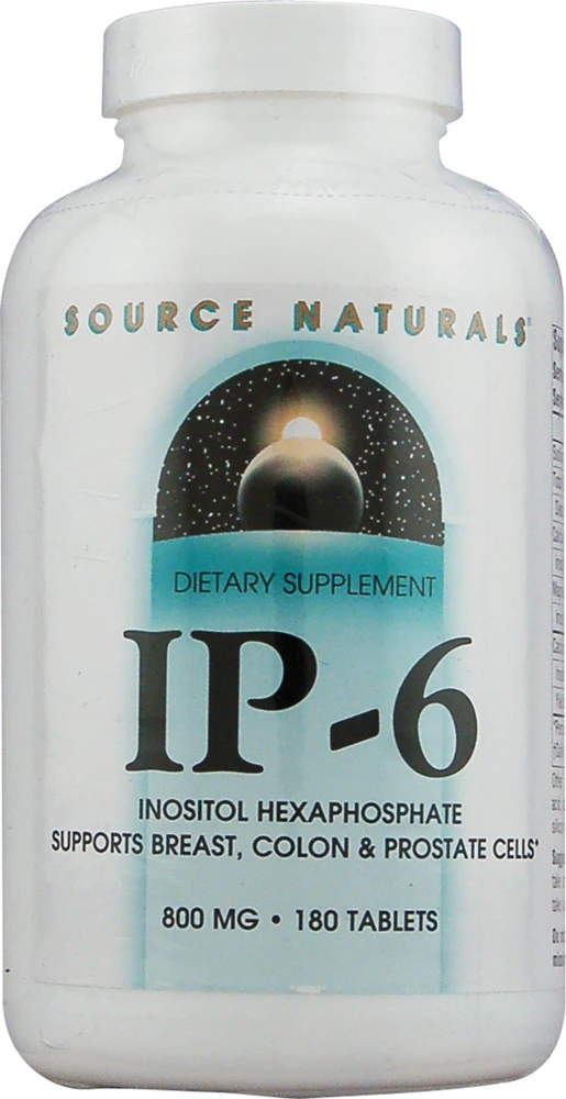 Source Naturals IP-6 Inositol Hexaphosphate -- 800 mg - 180 Tablets