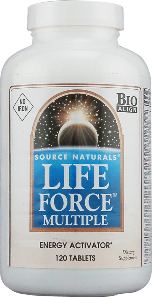 Source Naturals Life Force? Multiple Energy Activator -- 120 Tablets