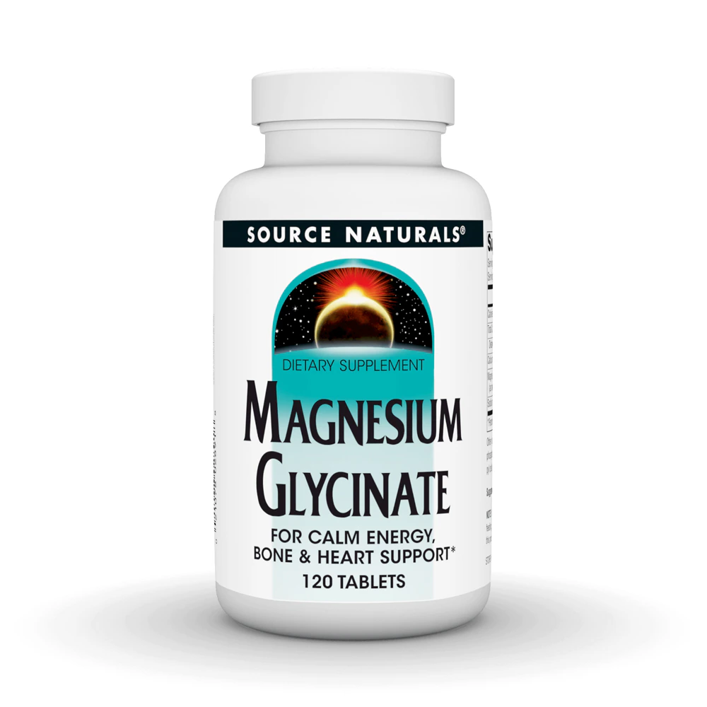 Source Naturals Magnesium Glycinate -- 120 Tablets