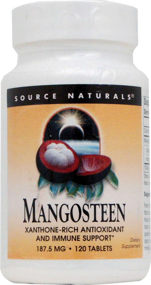 Source Naturals Mangosteen -- 75 mg - 120 Tablets