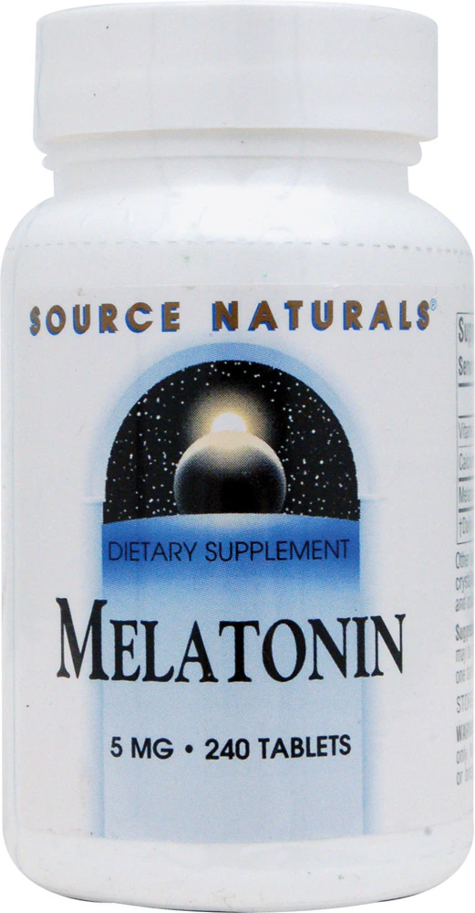 Source Naturals Melatonin -- 5 mg - 240 Tablets