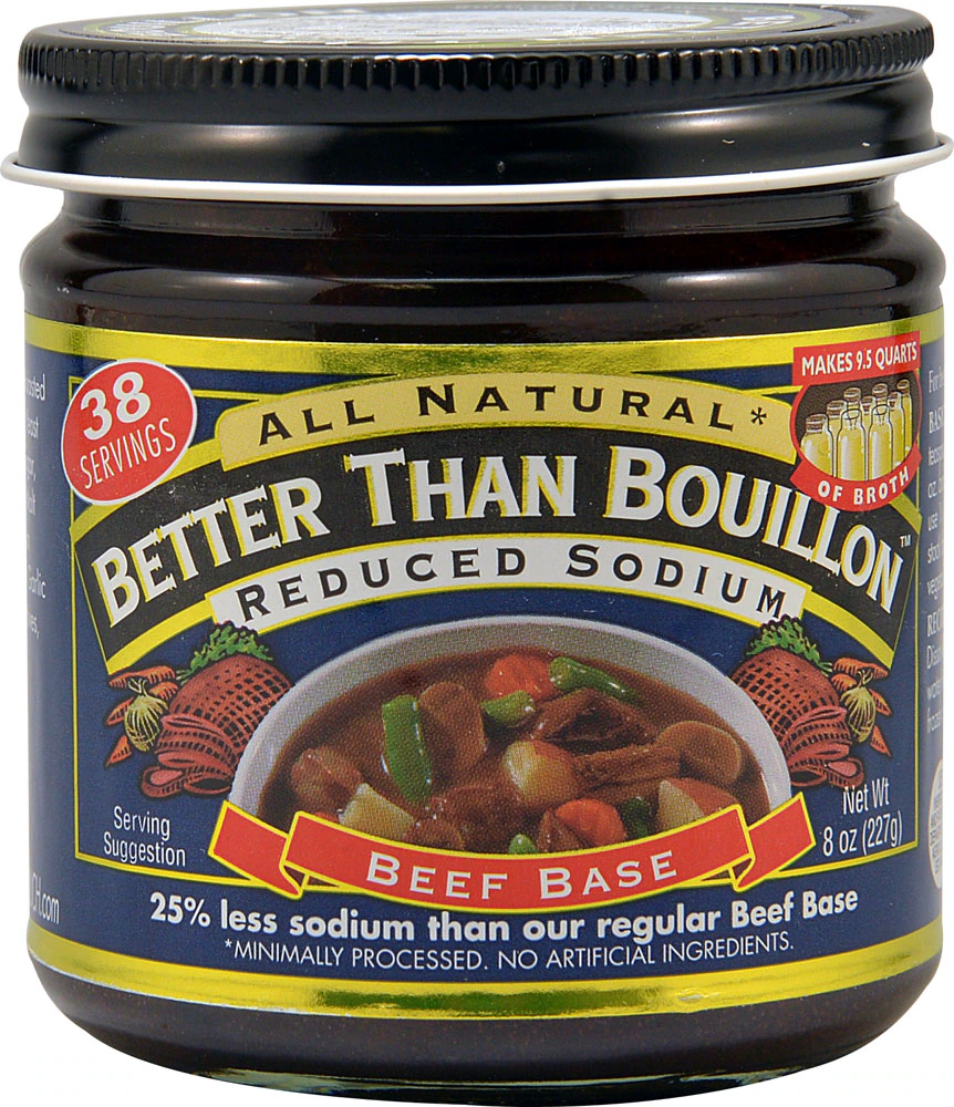 Better Than Bouillon Beef Base Reduced Sodium -- 8 oz