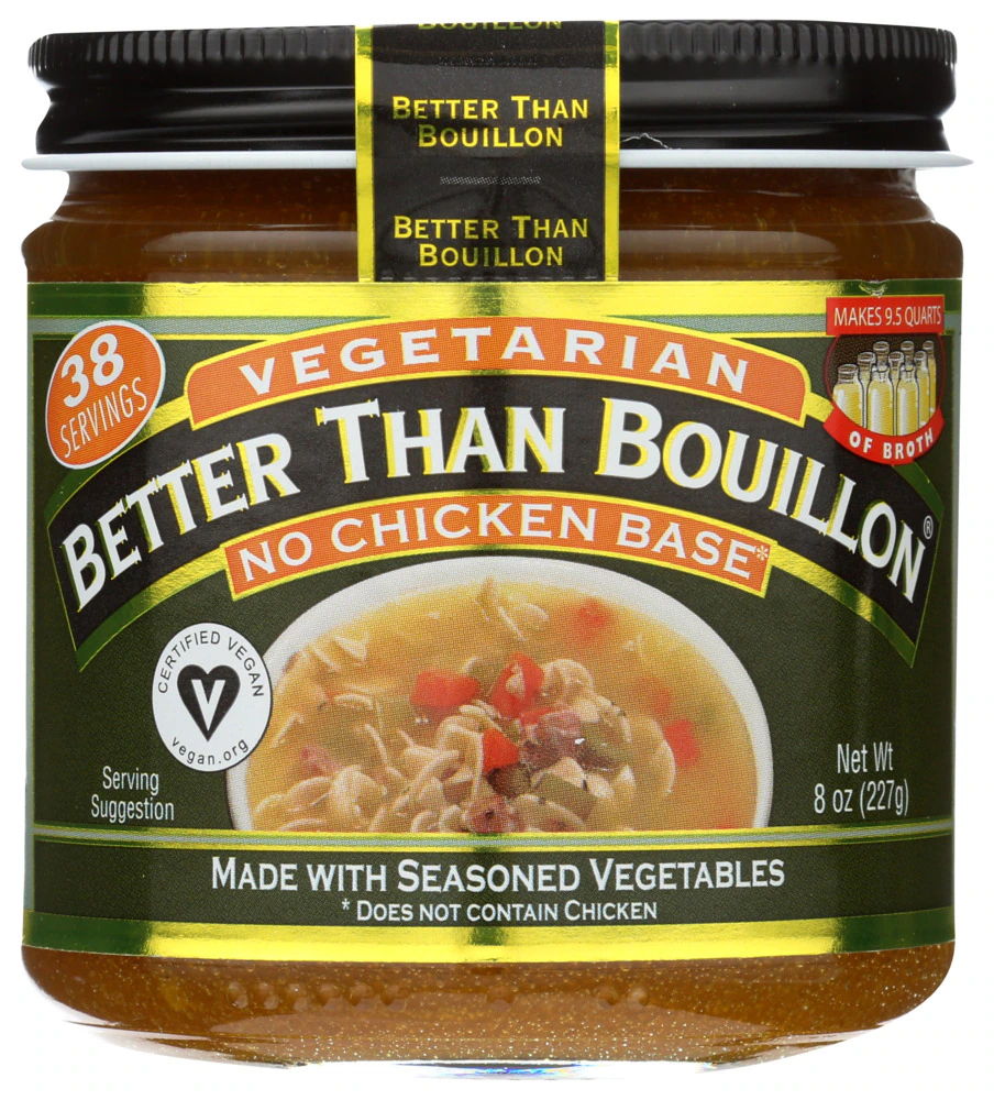 Better Than Bouillon No Chicken Vegetarian Bouillon Base -- 8 oz