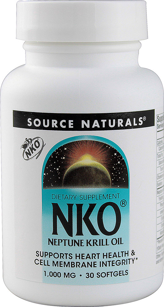 Source Naturals NKO? Neptune Krill Oil -- 1000 mg - 30 Softgels
