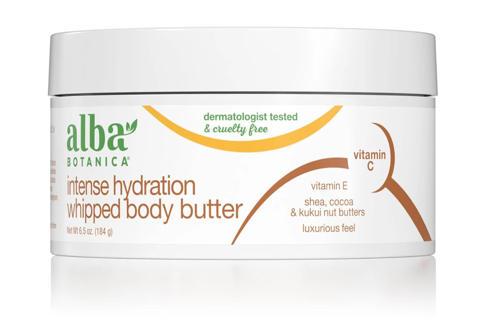 Alba Botanica Intense Hydration Whipped Body Butter -- 6.5 oz