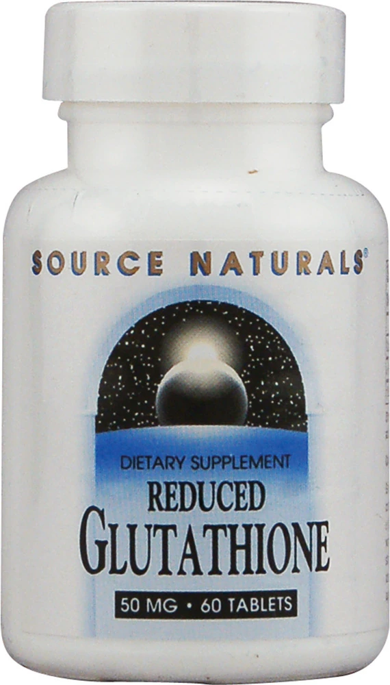 Source Naturals Reduced Glutathione -- 50 mg - 60 Tablets