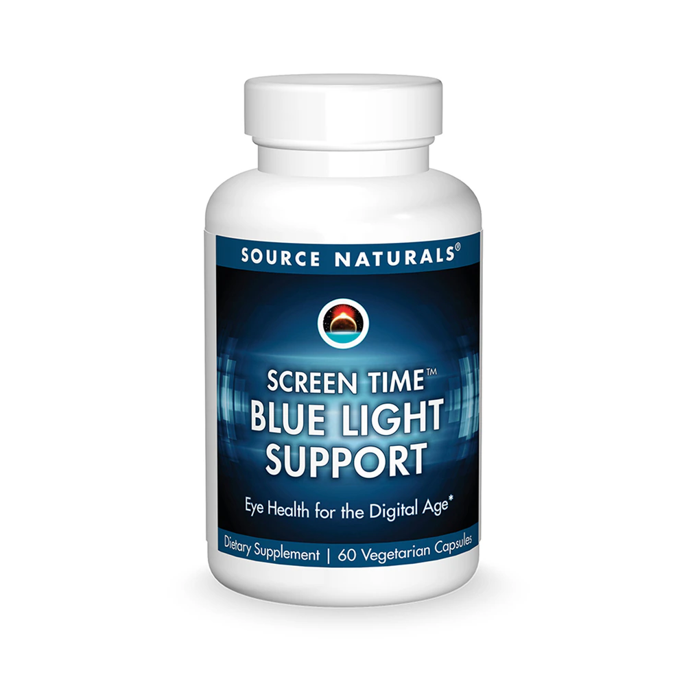 Source Naturals Screen Time? Blue Light Support -- 60 Vegetarian Capsules