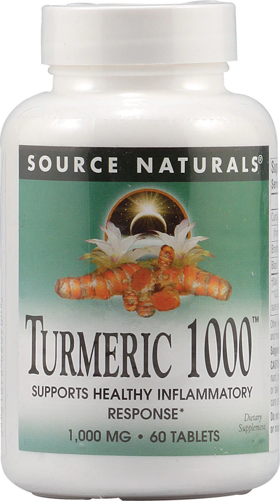 Source Naturals Turmeric 1000? -- 1000 mg - 60 Tablets