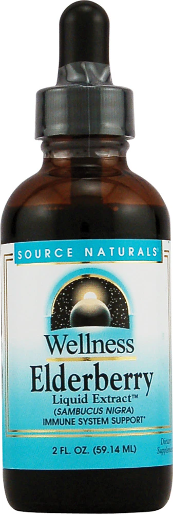 Source Naturals Wellness Elderberry Liquid Extract? -- 2 fl oz