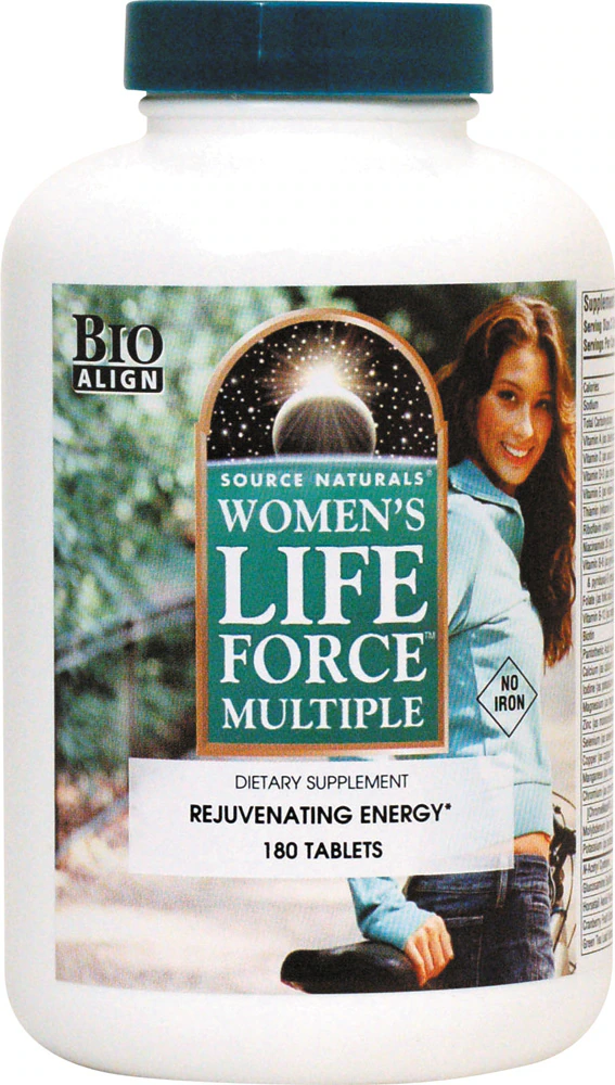Source Naturals Women's Life Force? Multiple No Iron -- 180 Tablets