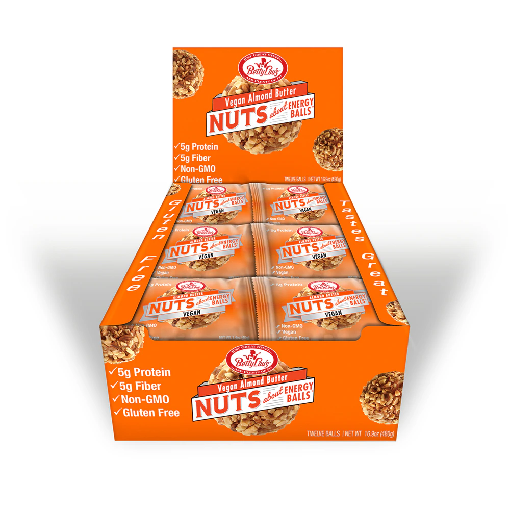 Betty Lou's Gluten Free Nuts about Energy Balls Protein Plus Almond Butter -- 12 Balls