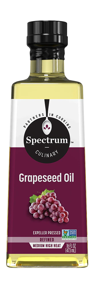Spectrum Grapeseed Oil -- 16 fl oz