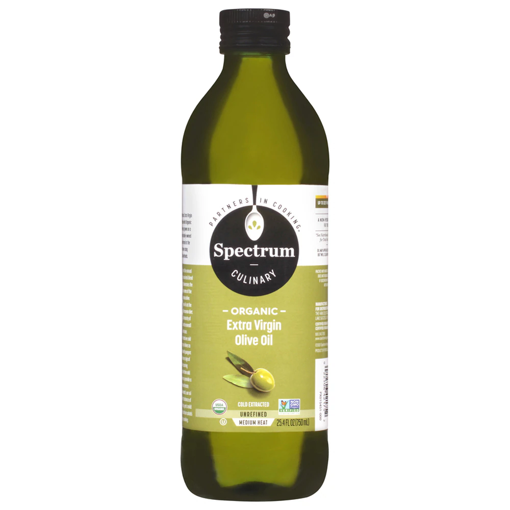 Spectrum Organic Extra Virgin Olive Oil -- 25.4 fl oz