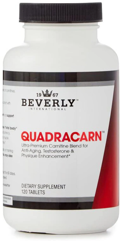 Beverly International Quadracarn -- 120 Tablets