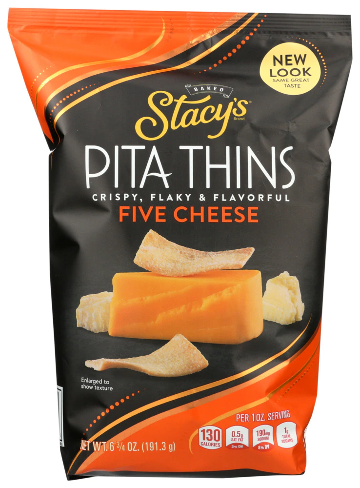 Stacy's Pita Thins Five Cheese -- 6.75 oz