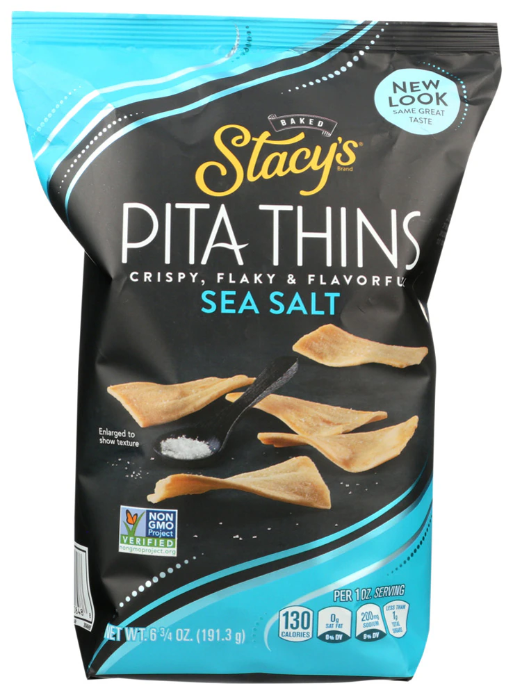 Stacy's Pita Thins Simply Naked Sea Salt -- 6.75 oz