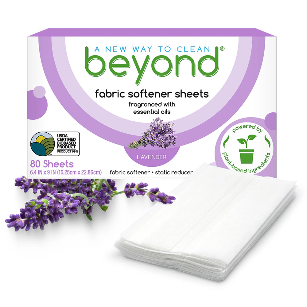 Beyond Fabric Softener Dryer Sheets Lavender -- 80 Sheets