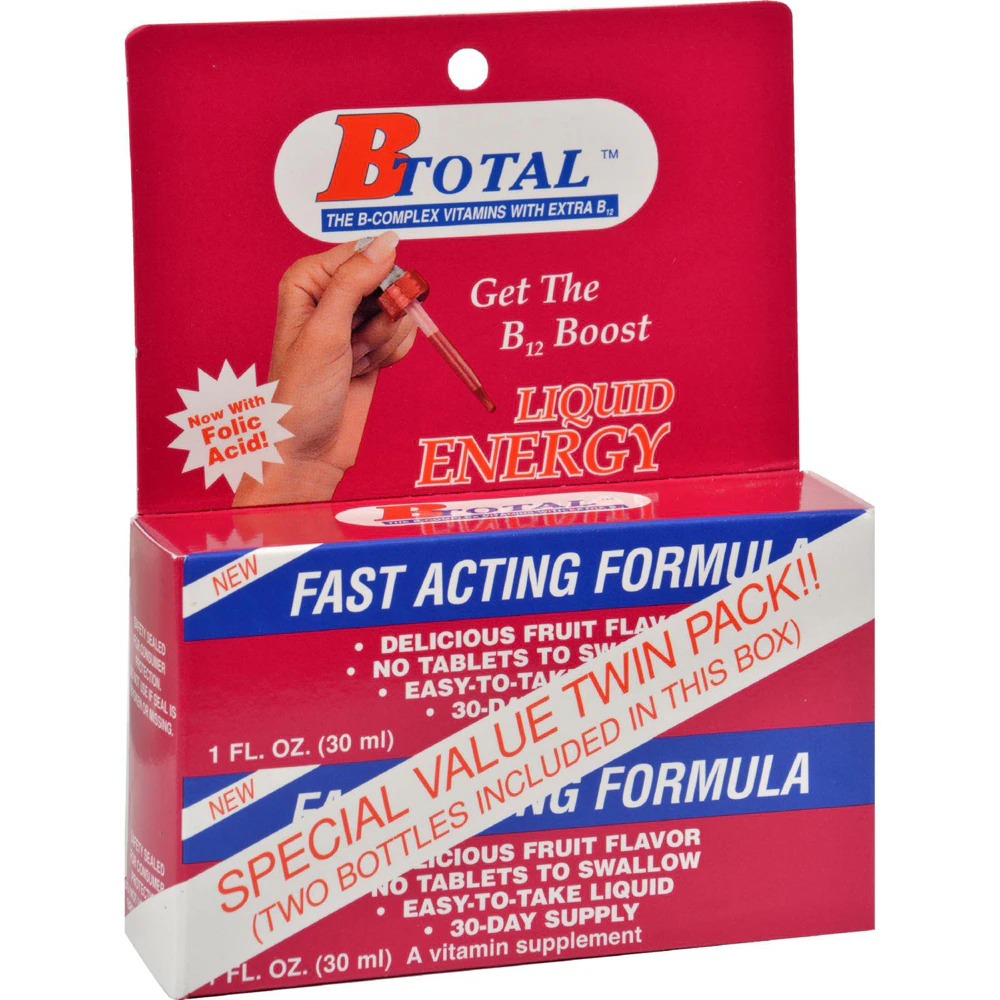 Sublingual Products B-Total Twin Pack -- 2 fl oz